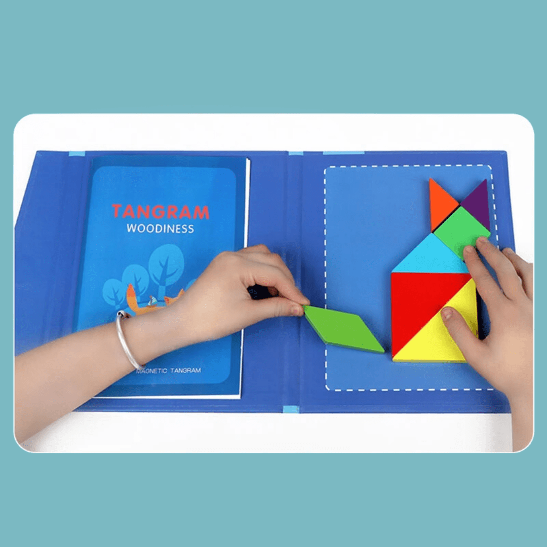 Tangram - Brinquedo Educativo Magnético