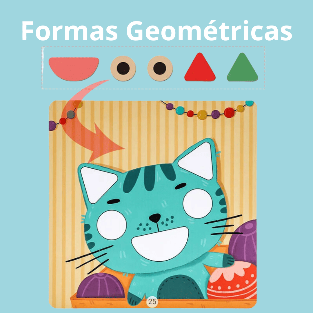 Brinquedo Magnético - Formas Geométricas