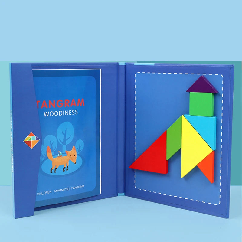 Tangram - Brinquedo Educativo Magnético