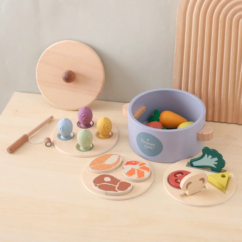 Brinquedo Multifuncional Cozinha Montessori