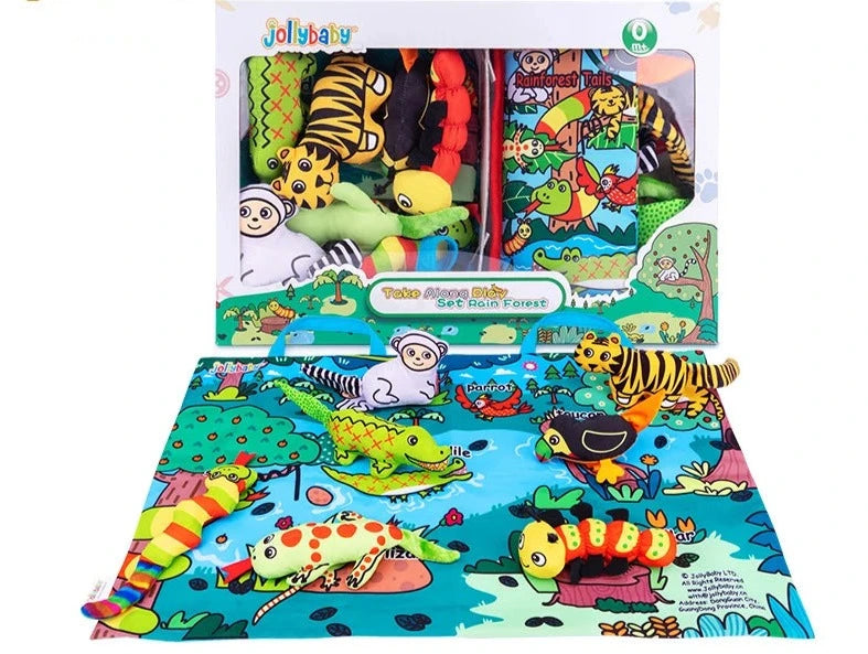 Livro Sensorial 3D Animais