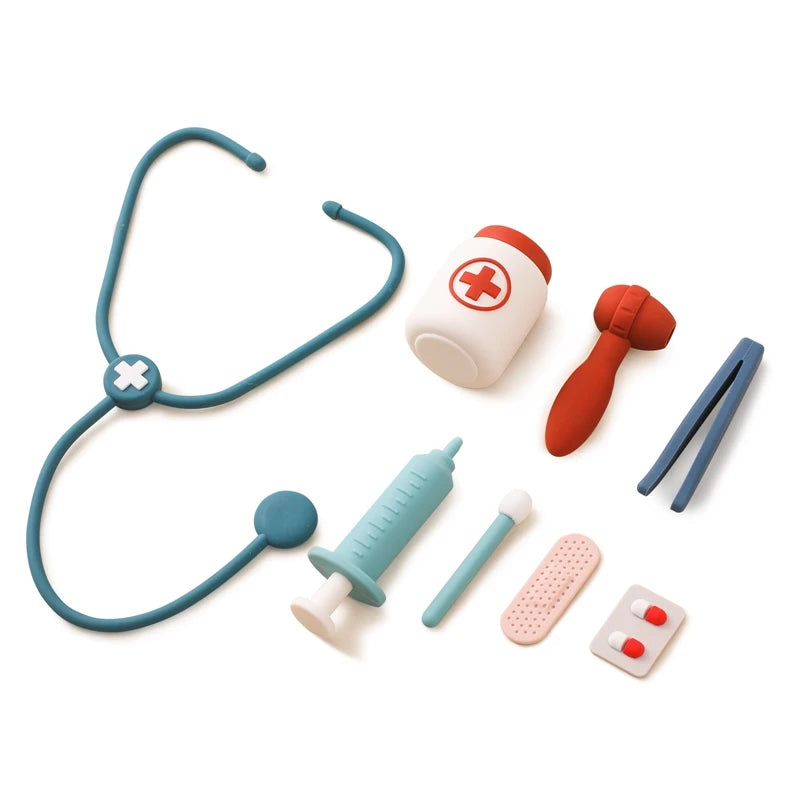 Brinquedo Kit Médico - Silicone 